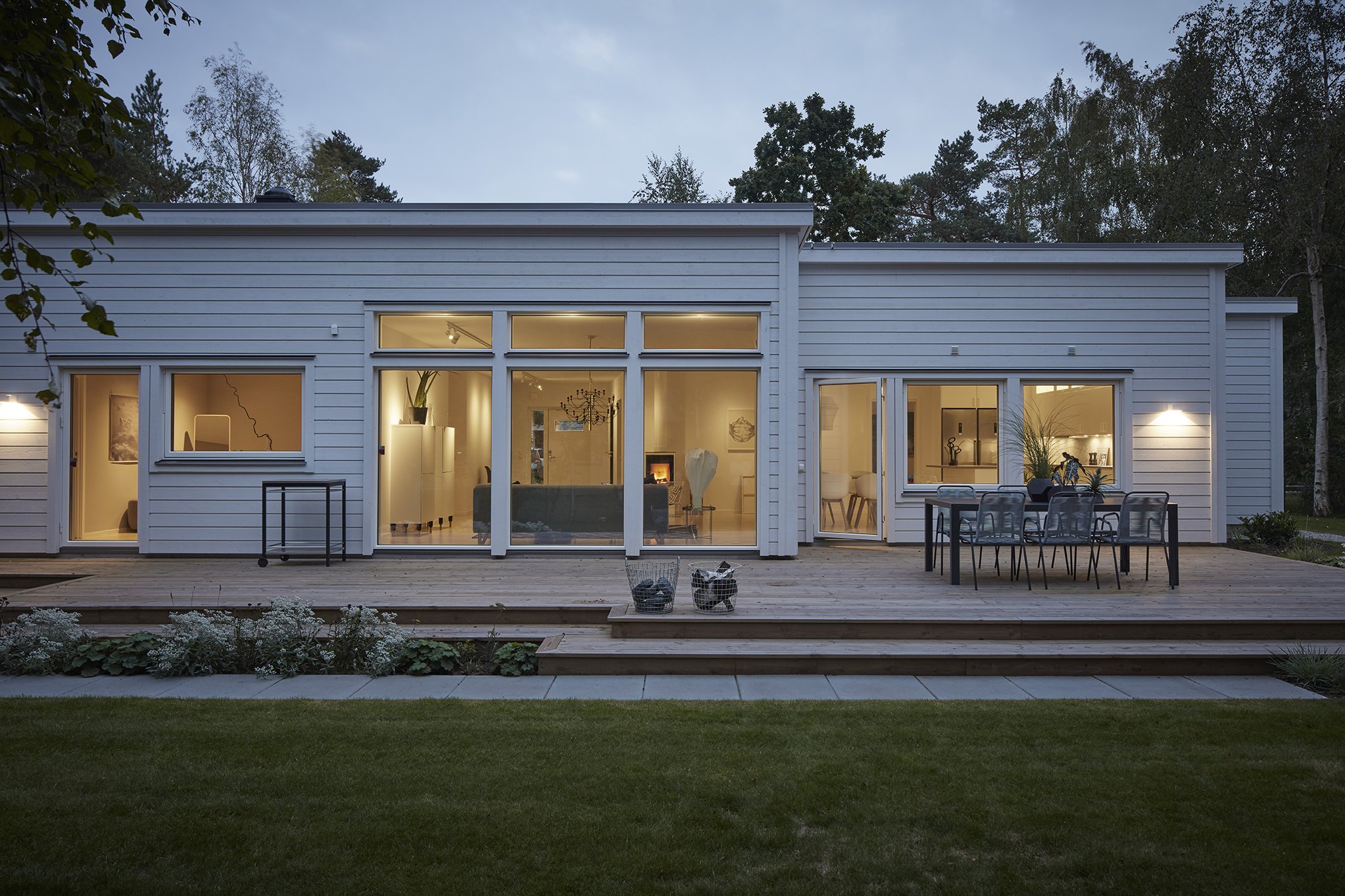 Trähus-Putsad fasad