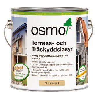 Ofärgat skydd för uteträ