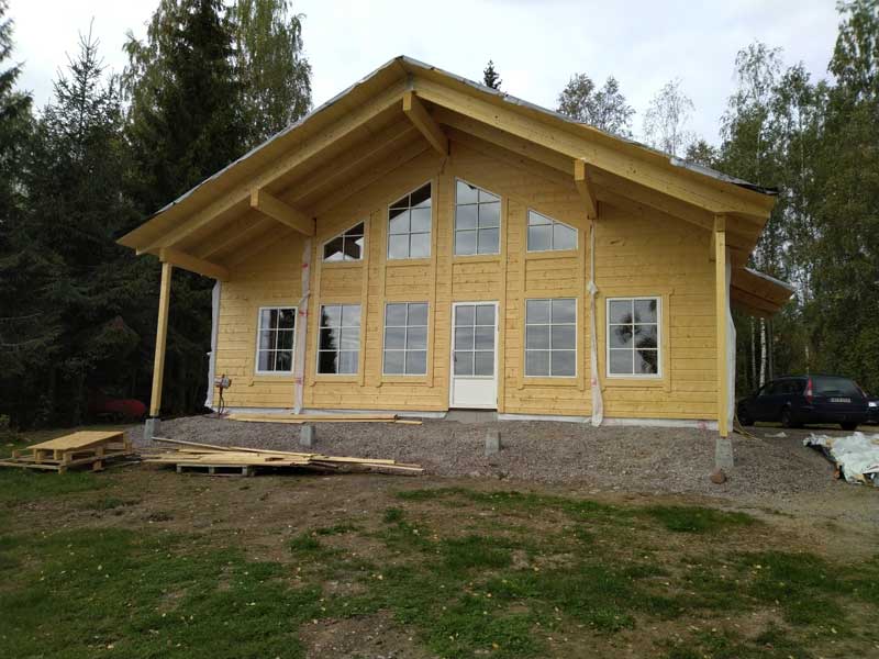 Fastwood timmerhus