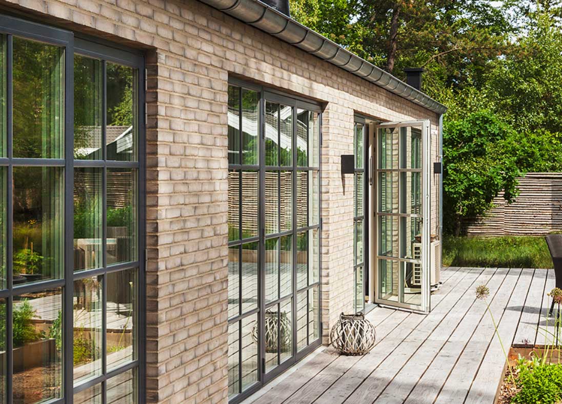 Snyggt och klimatsmart att bygga hus med tegel