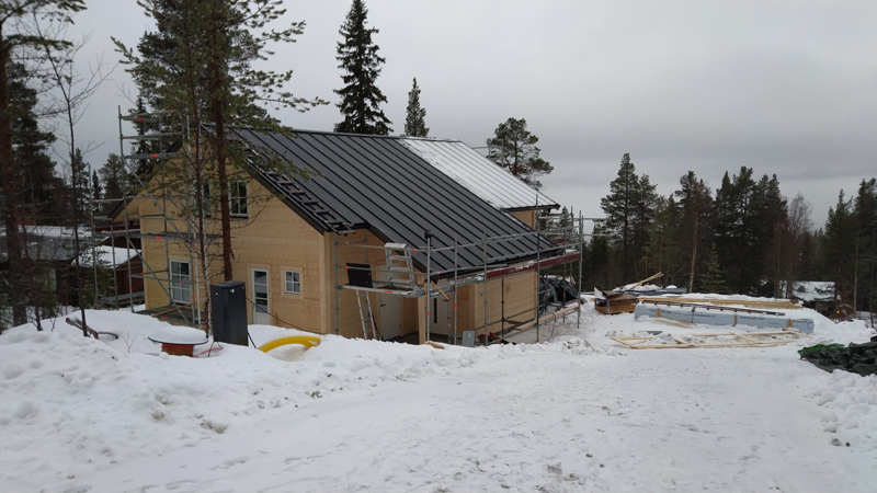Fastwood timmerhus trähus