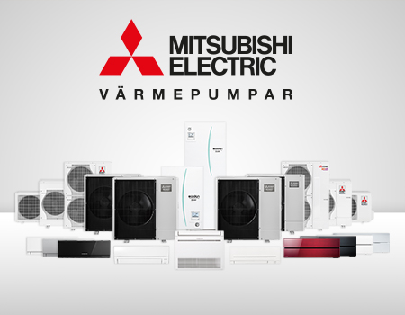 Mitsubishi Electric Värmepumpar
