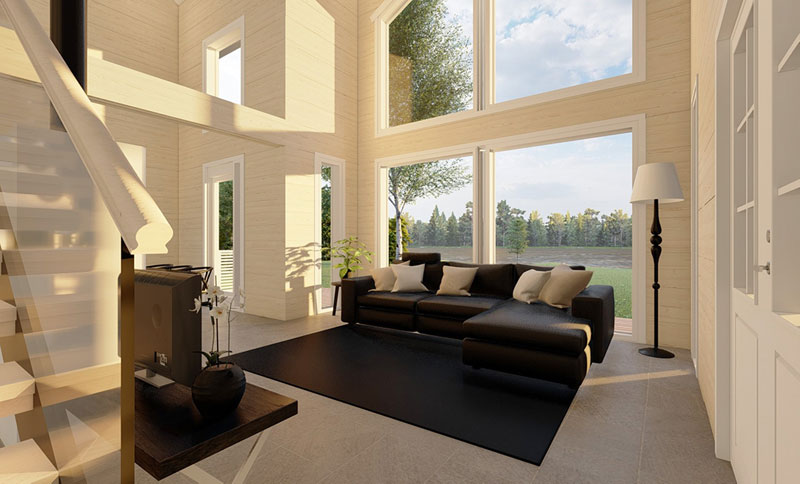 Hirsisets timmerhus