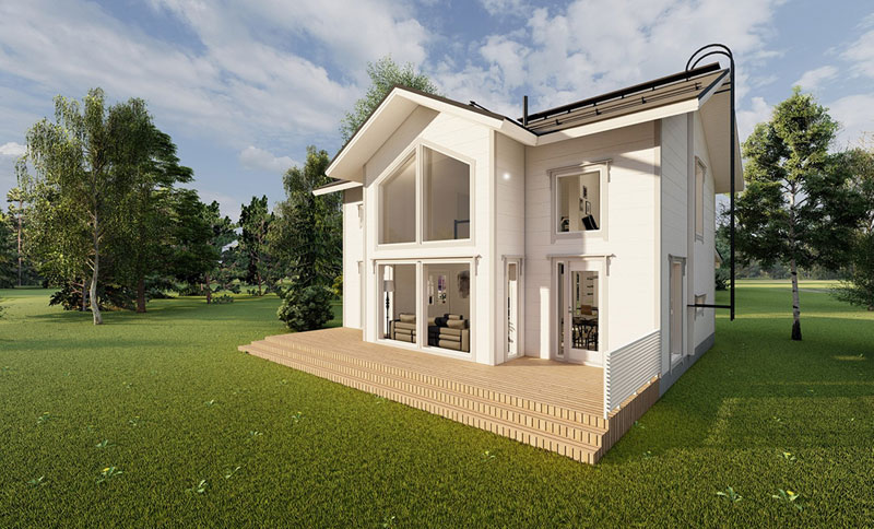 Hirsisets timmerhus