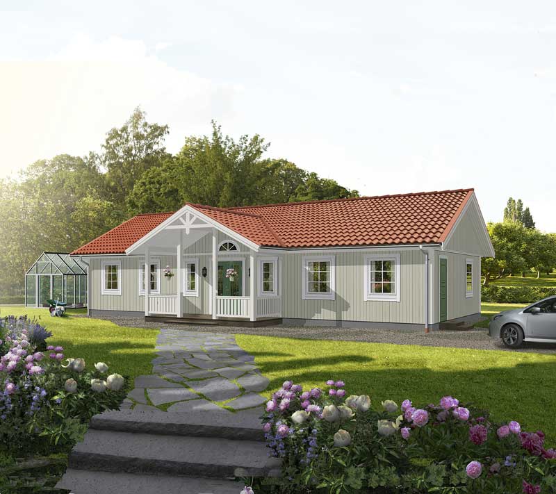 Floods Trähus