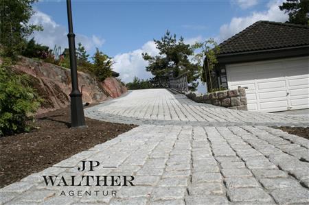 Stone Wall gatsten på nät