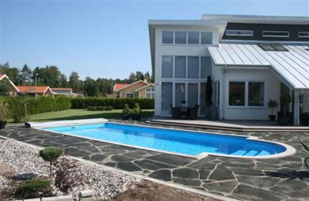 Rektangulär pool