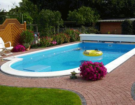 Rektangulär pool